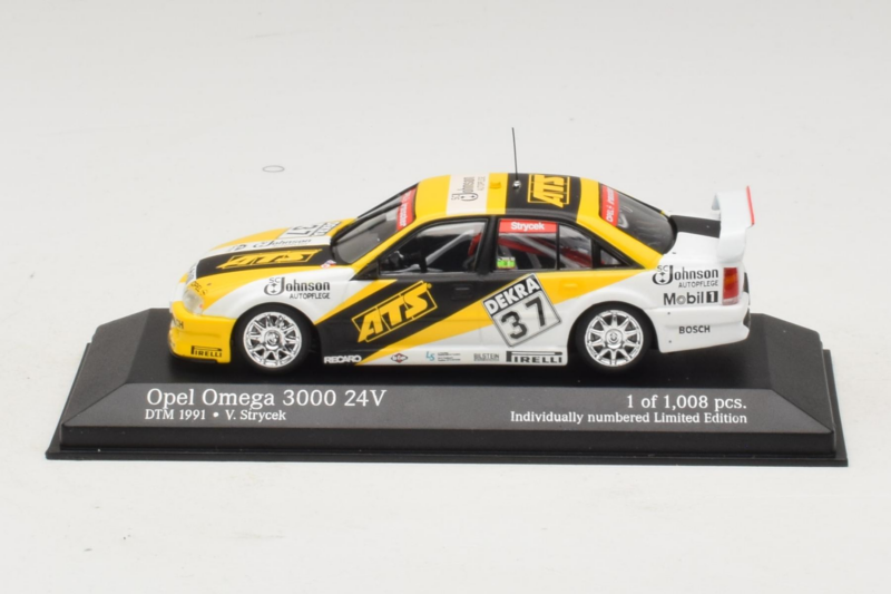 Opel Omega 3000 24V #37 K-H. Strycek DTM 1991 Minichamps 1:43 Opel Omega 3000 24V #37 K-H. Strycek DTM 1991 Minichamps 1:43 400914437 Diecast