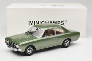 Opel Rekord C Green Metallic Minichamps 1:18 107047000 Resin - image 6 of 6