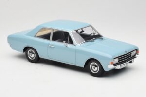 Opel Rekord C Light Blue Minichamps 1:18 107047002 Diecast - image 4 of 6
