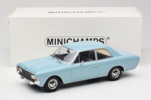 Opel Rekord C Light Blue Minichamps 1:18 107047002 Diecast - image 6 of 6