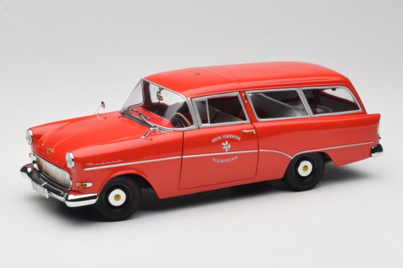 Opel Rekord P1 Caravan Feuerwehr Neuenkirchen Minichamps 1:18 Opel Rekord P1 Caravan Feuerwehr Neuenkirchen Minichamps 1:18 180043291 Diecast