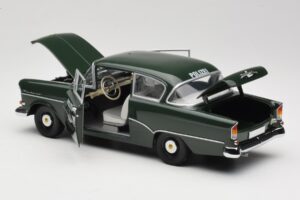 Opel Rekord P1 Polizei Minichamps 1:18 180043290 Diecast - image 5 of 8