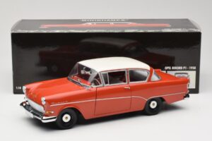 Opel Rekord P1 Red Minichamps 1:18 180043201 Diecast - image 8 of 8
