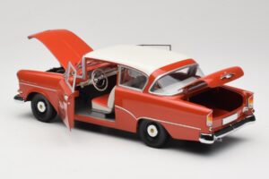 Opel Rekord P1 Red Minichamps 1:18 180043201 Diecast - image 5 of 8