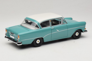 Opel Rekord P1 Turquoise Blue Minichamps 1:18 180043200 Diecast - image 3 of 8