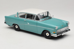 Opel Rekord P1 Turquoise Blue Minichamps 1:18 180043200 Diecast - image 6 of 8