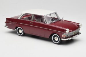 Opel Rekord P2 Dark Red & White BoS Models 1:18 BOS415 Resin - image 4 of 6