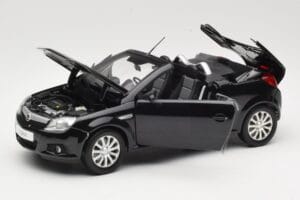 Opel Tigra TwinTop B Black Norev 1:18 183600 Diecast - image 2 of 8