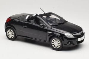 Opel Tigra TwinTop B Black Norev 1:18 183600 Diecast - image 6 of 8