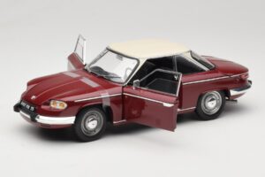 Panhard 24 CT Red Solido 1:18 1832500 Diecast - image 2 of 8
