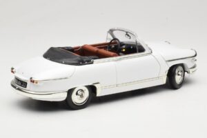 Panhard PL17 Cabriolet White Solido 1:18 8174 Diecast - image 3 of 8