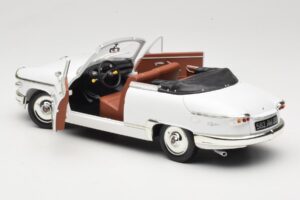 Panhard PL17 Cabriolet White Solido 1:18 8174 Diecast - image 5 of 8