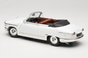 Panhard PL17 Cabriolet White Solido 1:18 8174 Diecast - image 7 of 8