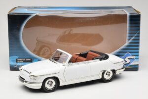 Panhard PL17 Cabriolet White Solido 1:18 8174 Diecast - image 8 of 8