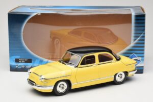 Panhard PL17 Yellow Solido 1:18 8173 Diecast - image 8 of 8