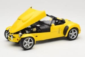 Panoz AIV Roadster Yellow AUTOart 1:18 78213 Diecast - image 2 of 8