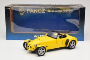 Panoz AIV Roadster Yellow AUTOart 1:18 78213 Diecast - image 8 of 8