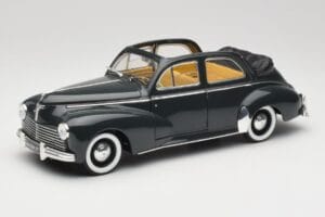 Peugeot 203 Cabriolet Black Solido 1:18 8156 Diecast