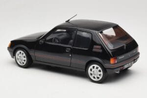 Peugeot 205 GTI 1.9 Black Norev 1:18 184854 Diecast - image 7 of 8