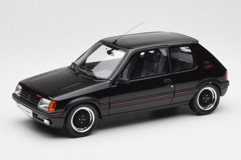 Peugeot 205 GTI Gutmann Black Otto 1:18 OT796 Resin