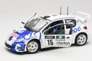 Peugeot 206 WRC #15 G. Panizzi / H. Panizzi WRC 1999 Solido 1:18 9016 Diecast - image 2 of 8