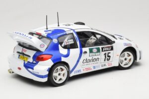 Peugeot 206 WRC #15 G. Panizzi / H. Panizzi WRC 1999 Solido 1:18 9016 Diecast - image 3 of 8