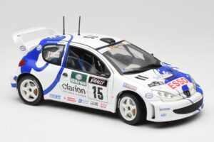Peugeot 206 WRC #15 G. Panizzi / H. Panizzi WRC 1999 Solido 1:18 9016 Diecast - image 6 of 8