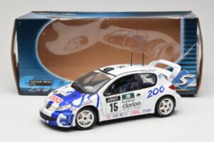 Peugeot 206 WRC #15 G. Panizzi / H. Panizzi WRC 1999 Solido 1:18 9016 Diecast - image 8 of 8