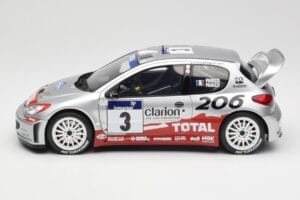 Peugeot 206 WRC #3 G. Panizzi / H. Panizzi Rally Tour de Corse 2002 Otto 1:18 OT1085 Resin - image 3 of 6