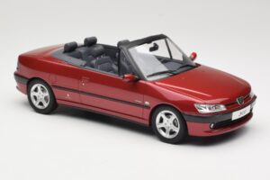 Peugeot 306 Cabriolet Red Otto 1:18 OT042 Resin - image 4 of 6