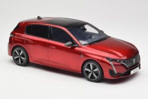 Peugeot 308 GT P5 Elixir Red Otto 1:18 OT1140 Resin - image 4 of 6