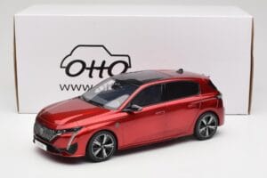 Peugeot 308 GT P5 Elixir Red Otto 1:18 OT1140 Resin - image 6 of 6