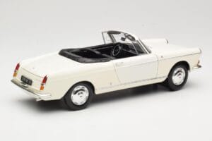 Peugeot 404 Cabriolet White Norev 1:18 184746 Diecast - image 3 of 8