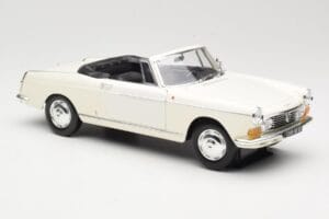 Peugeot 404 Cabriolet White Norev 1:18 184746 Diecast - image 6 of 8