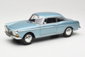 Peugeot 404 Coupe Blue Norev 1:18 184745 Diecast