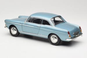 Peugeot 404 Coupe Blue Norev 1:18 184745 Diecast - image 7 of 8