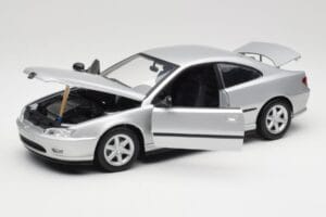 Peugeot 406 Coupe Silver Gate 1:18 01024 Diecast - image 2 of 8