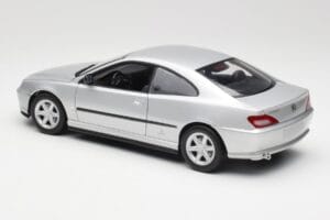 Peugeot 406 Coupe Silver Gate 1:18 01024 Diecast - image 7 of 8