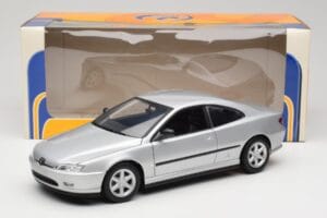 Peugeot 406 Coupe Silver Gate 1:18 01024 Diecast - image 8 of 8