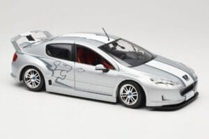 Peugeot 407 Racing Silver Solido 1:18 90642 Diecast - image 6 of 8