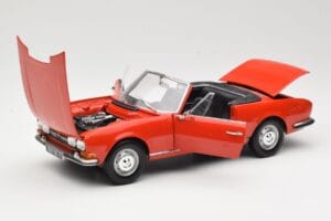 Peugeot 504 Cabriolet Red Norev 1:18 184754 Diecast - image 2 of 8