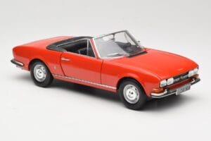 Peugeot 504 Cabriolet Red Norev 1:18 184754 Diecast - image 6 of 8
