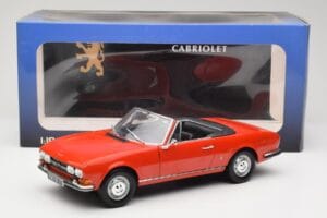 Peugeot 504 Cabriolet Red Norev 1:18 184754 Diecast - image 8 of 8