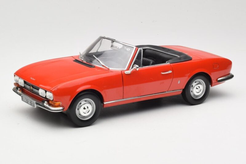 Peugeot 504 Cabriolet Red Norev 1:18 Peugeot 504 Cabriolet Red Norev 1:18 184754 Diecast