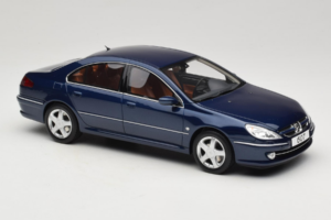 Peugeot 607 Phase II 3.0 V6 Blue Otto 1:18 OT485 Resin - image 4 of 6