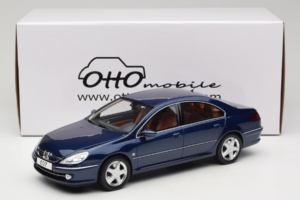 Peugeot 607 Phase II 3.0 V6 Blue Otto 1:18 OT485 Resin - image 6 of 6