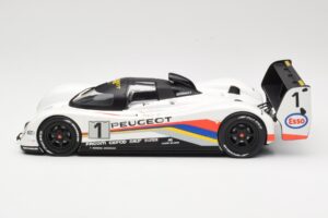 Peugeot 905 Evo 1B Group C #1 Peugeot Talbot Sport D. Warwick / Y. Dalmas / M. Blundell 24 Hours of Le Mans Winner 1992 Norev - image 3 of 6
