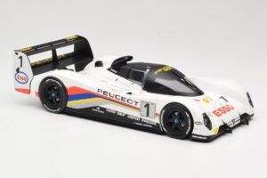 Peugeot 905 Evo 1B Group C #1 Peugeot Talbot Sport D. Warwick / Y. Dalmas / M. Blundell 24 Hours of Le Mans Winner 1992 Norev - image 4 of 6