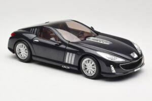 Peugeot 907 Concept Black Bburago 1:18 3407404 Diecast - image 7 of 8