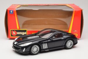 Peugeot 907 Concept Black Bburago 1:18 3407404 Diecast - image 8 of 8